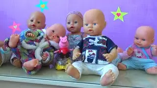 Все куклы пупсы Алисы Беби Борн Пикабу All dolls Alice Baby born Peekaboo doll