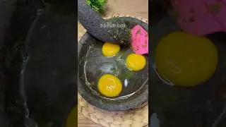 Telor dadar pedas 