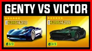 Asphalt 9 MAX Genty Akylone VS MAX Aston Martin Victor