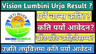 vision Lumbini Urja LTD IPO results| vision Lumbini IPO results|  upcoming IPO in Nepal 