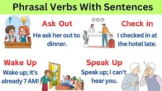 100 English Vocabulary: Phrasal Verbs | Phrasal Verbs With Sentences | Listen and Practice | Grammar