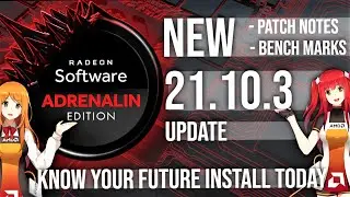 New AMD Radeon Software Adrenalin 21.10.3 Update 💻 Gpu News 2021