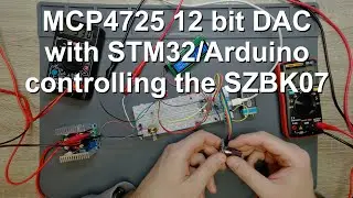 MCP4725 12 bit DAC and SZBK07 DC-DC converter