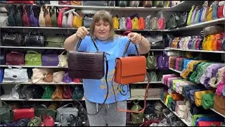 ИТАЛЬЯНСКИЕ СУМКИ У ЯРОСЛАВЫ И ХАМИДА💃 НОВИНКИ ✨ ТК Садовод. Москва