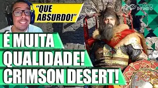É MUITA QUALIDADE! CRIMSON DESERT COM NOVO CHEFÃO!