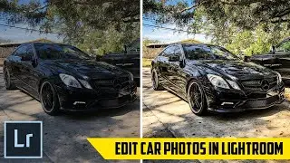 Car Photo Editing in Lightroom CC Mobile - Beginner Tutorial