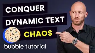 No More Broken Designs from Dynamic Text Expressions - New Bubble.io Feature