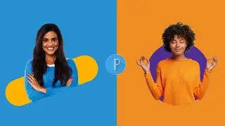 PixelLab Tutorial - How to MASK IMAGE INTO SHAPE in PixelLab | PixelLab Editing 🔥😍