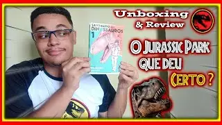 UNBOXING e REVIEW | MANGÁ: Santuário dos Dinossauros (Volume 1) | Universo Jurássico