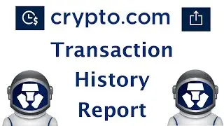 Crypto.com Transaction History Report