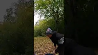 Первый выезд с номерами на вело-прицепе!