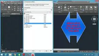 HOW TO CUSTOMIZE QUICK ACCESS TOOLBAR IN AUTOCAD