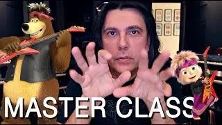 MASTER CLASS Маша и Медведь (колыбельная)
