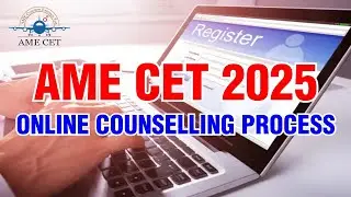 AME CET ONLINE COUNSELLING PROCESS (ENGLISH)