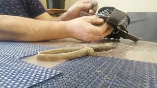 Замена, снятие ножей на барабане ДКУ