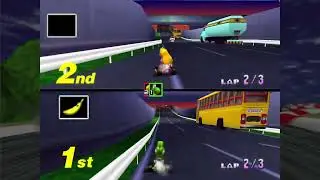 Mario kart 64: James vs. Chelsey Round 4