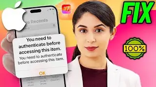 Fix: you need to authenticate before accessing this item Error in iPhone 2024 Files Not Opening