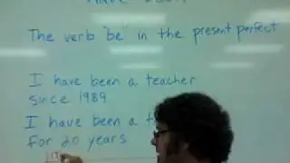 The verb 