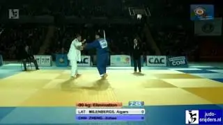 Aigars Milenbergs (LAT) - Jizhao Zheng (CHN) [-90kg]
