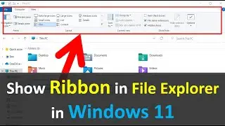 #Shorts | Bring Back Ribbon in Windows 11 | How to Enable Ribbon in Windows Explorer | ICT Nuggets