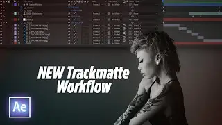 NEW Trackmatte Workflow in After Effects is AWESOME