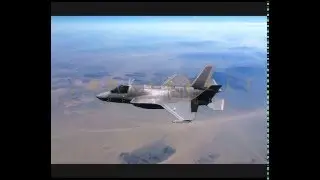F16 Fighter Jet in Flight CGI Element 3D Video