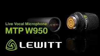MTP W950 live microphone - Official product video by LEWITT