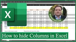 How to Hide Columns in Excel