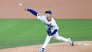 Yoshinobu Yamamoto strikes out 4 Yankees over 6 1/3 innings in Game 2 of the WS on 10/26/24