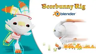 Scorbunny Blender Rig - free download