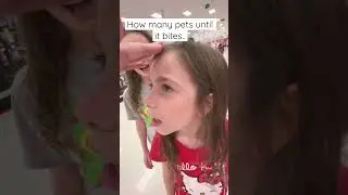 Petting it until it bites..😬😬😬