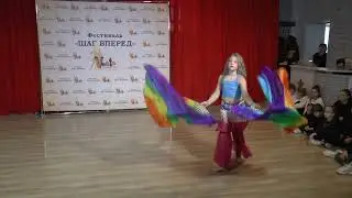 Шоу с вейлами, восточный танец Войнова Дарья (10 лет). ШВТ Зейнаб. Рук. Бабаева Оксана