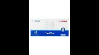 Sanitea "Santegra". (Очищающая формула трав). Слабительный чай от запоров