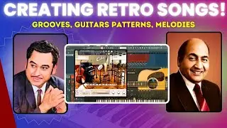 How to Create RETRO SONGS - A COMPLETE GUIDE! Groove Patterns + Guitar + Free VST + MIXING