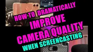 How to dramatically improve camera quality when screencasting