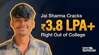 Jai Sharma Cracks 3.8 LPA+ | Right Out of College |