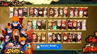 Download Naruto Senki Mod Storm 4 Full Characters Narsen Mod