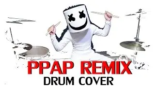 PPAP (Pen Pineapple Apple Pen) - Hoaprox Remix - Drum Cover - Ixora (Wayan)  INDONESIA