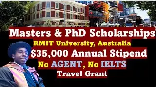 No Application Fee, No Agent, No IELTS: MSc & PhD Scholarship in Australia with $35,000 Stipend