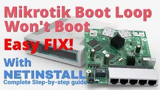 How to Fix Mikrotik Boot Loop, Boot Error & Keep Rebooting