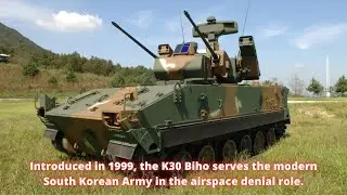 Hanwha K30 Biho (Flying Tiger) Self-Propelled Anti-Aircraft Artillery