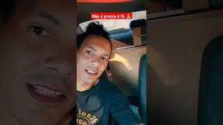 Não é pressa é fé 🙏!