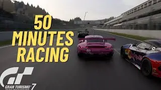 Gran Turismo 7 Daily Race C Spa 24h Layout | 50 MINUTES OF 1 RACE 😳
