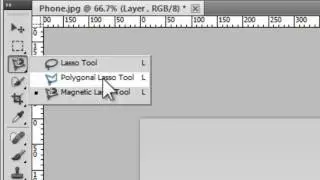 How To Remove Backgrounds using the Magnetic & Polygonal Lasso Tool in Adobe Photoshop