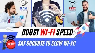 How to Make Your Laptop's Wi Fi Signal Faster | Fix! Slow Wi Fi on Your Laptop.