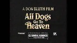 1989 All Dogs Go To Heaven trailer