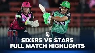 Sydney Sixers Women v Melbourne Stars Women | Full Match Highlights I 01/11/24