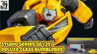 Best Bee Ever! Transformers Studio Series 86 (29) Deluxe class Bumblebee 4K video review.