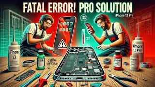 ¡ERROR FATAL! No cometas esto al reparar un iPhone 2024 ❌🔥 iPhone 13 Pro Max muerto su Cpu