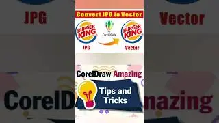 Convert JPG File To Vector In CorelDraw |  JPG Image Ko Vector Me Badle